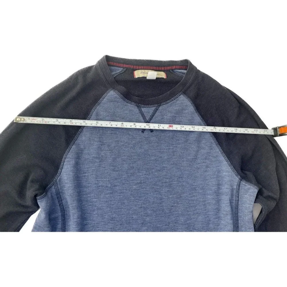Tommy Bahama Shirt Mens M Blue Long Sleeve Thermal Casual Waffle Knit Cotton Men - Picture 4 of 8